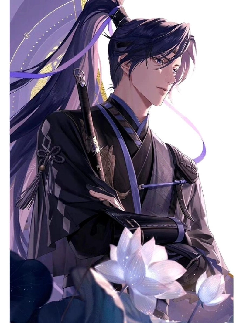 hình mỹ nam anime cổ trang ngầu