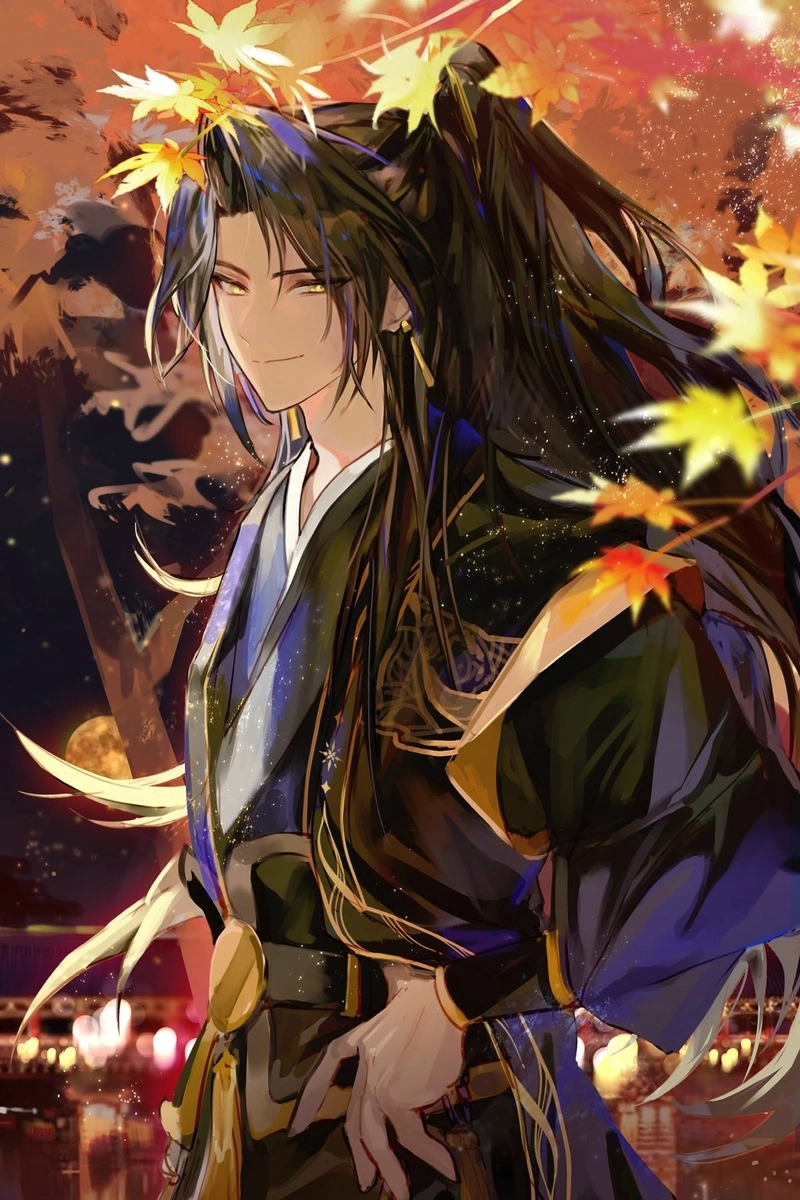 hình anime cổ trang đẹp trai lạnh lùng