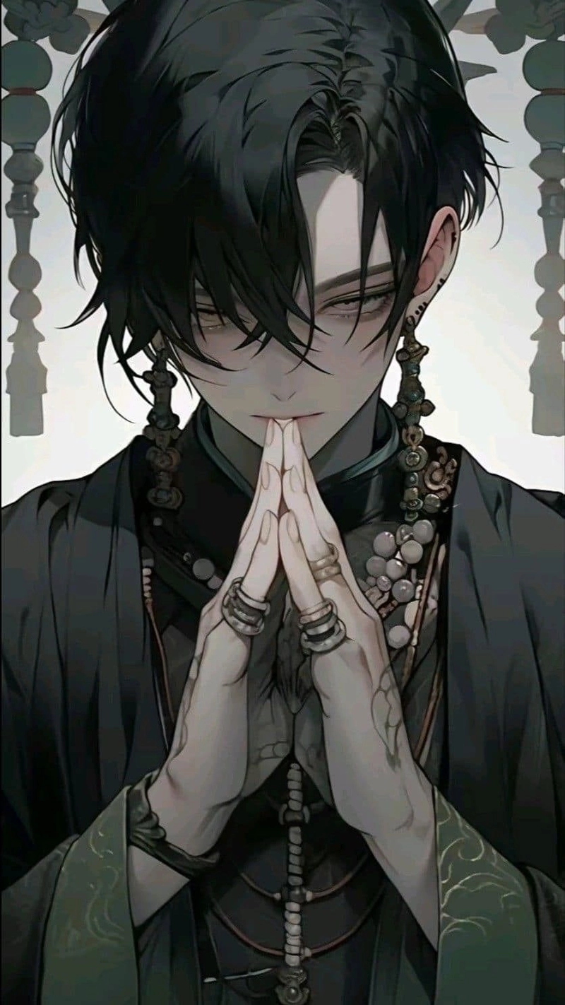 hình anime boy mặt lạnh cá tính