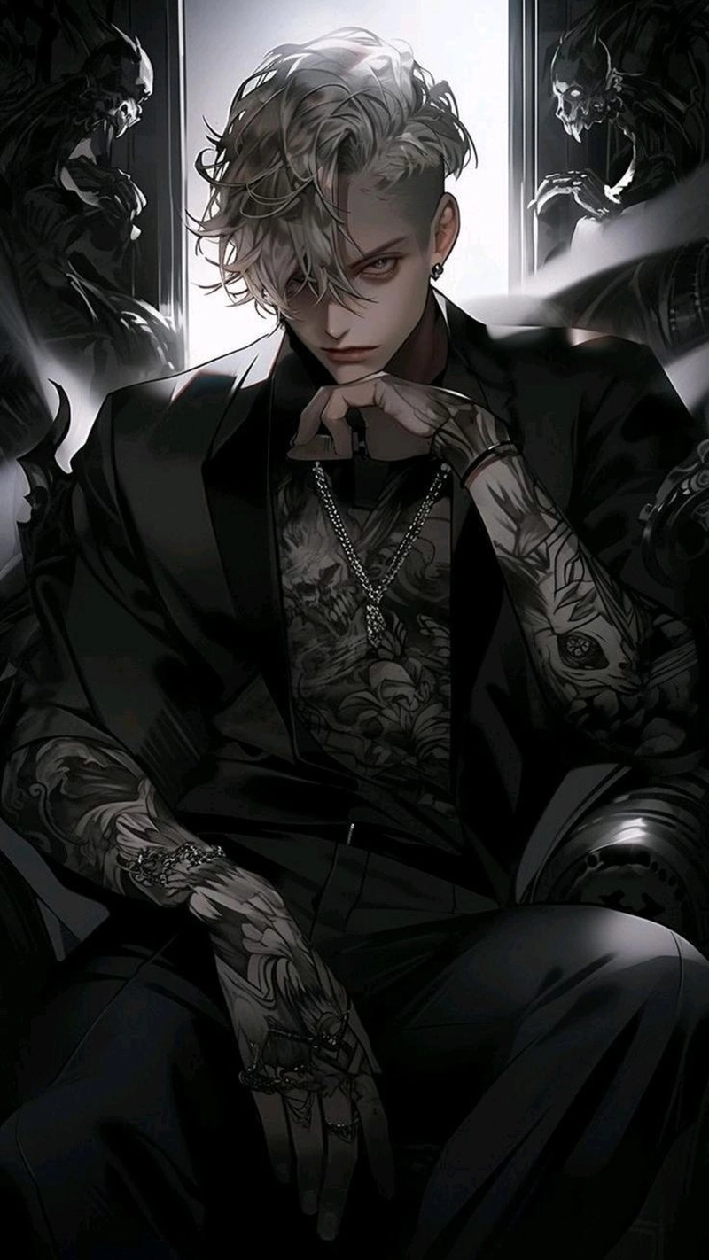 hình anime nam thần lạnh lùng quyến rũ