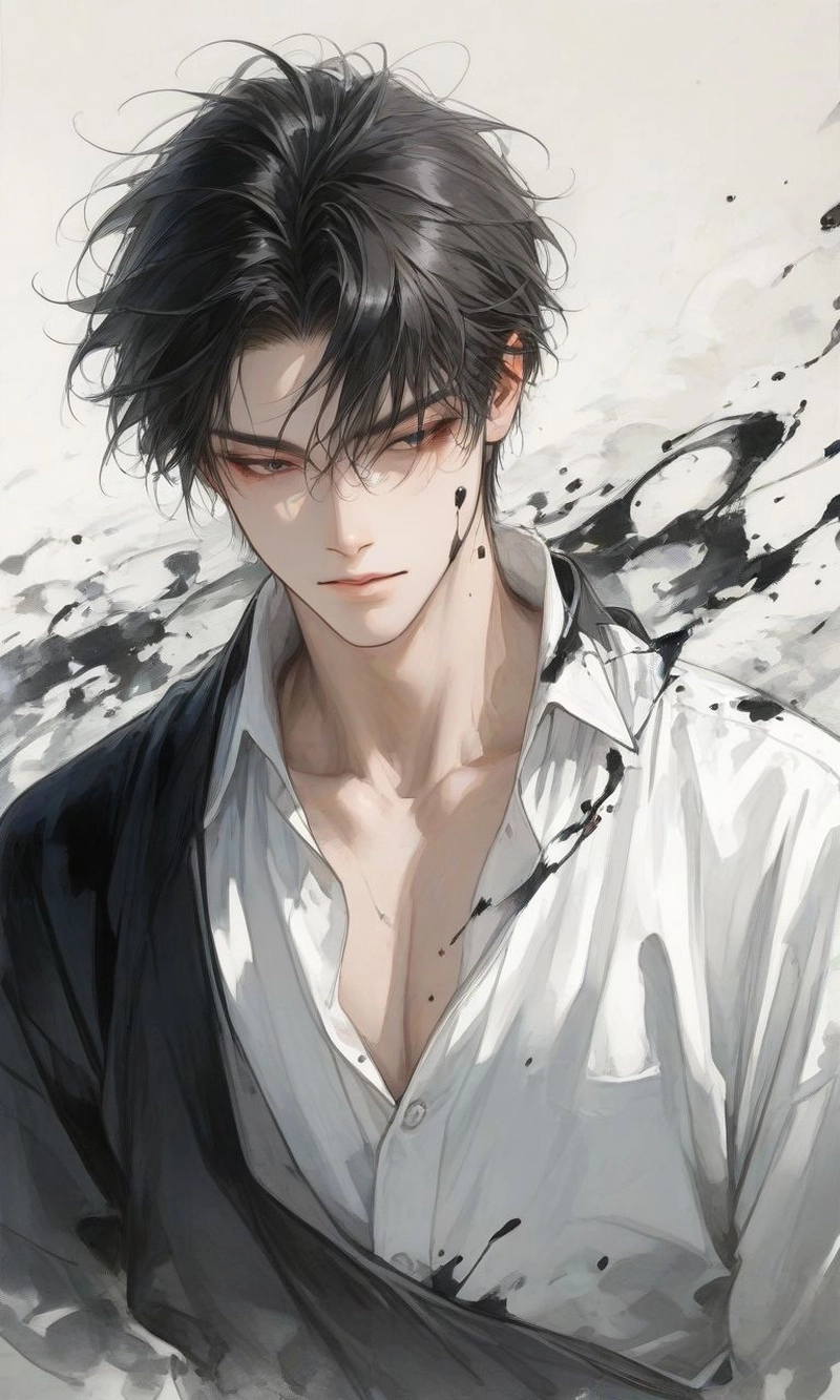 hình trai anime mặt lạnh cực ngầu