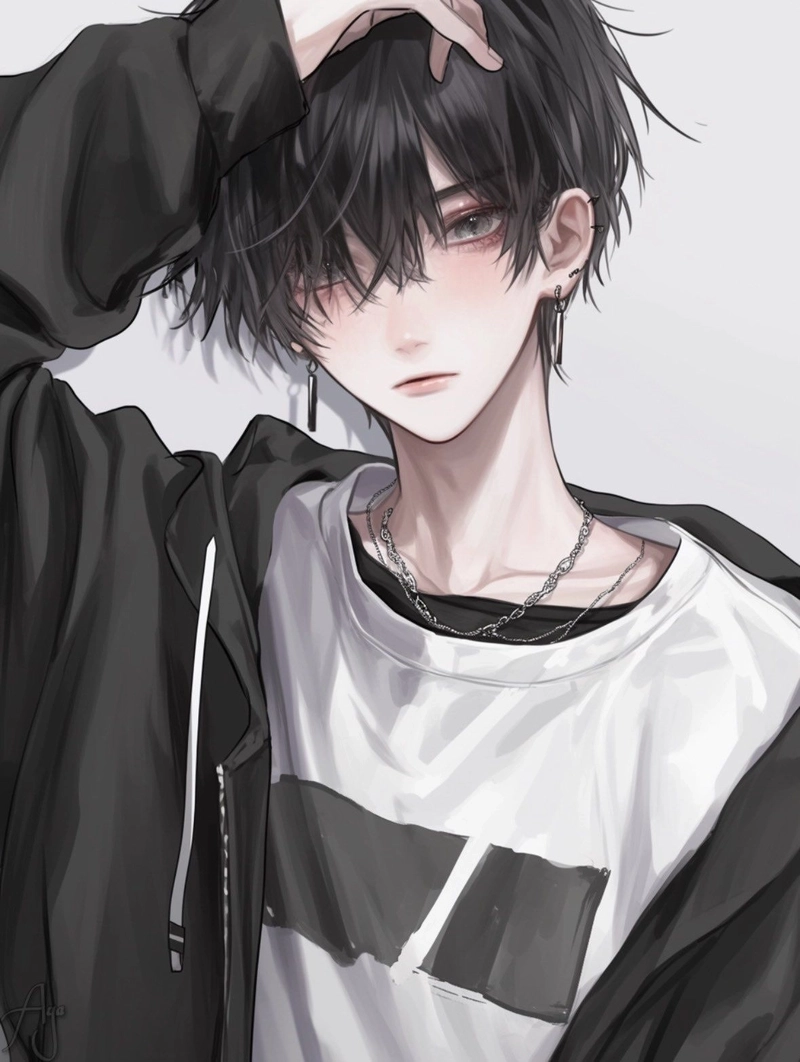 hình nhân vật anime lạnh lùng chất ngầu