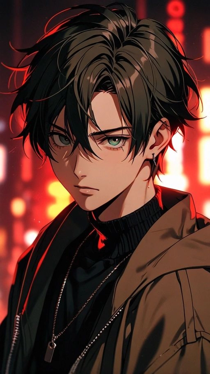 hình anime trai đẹp mặt lạnh