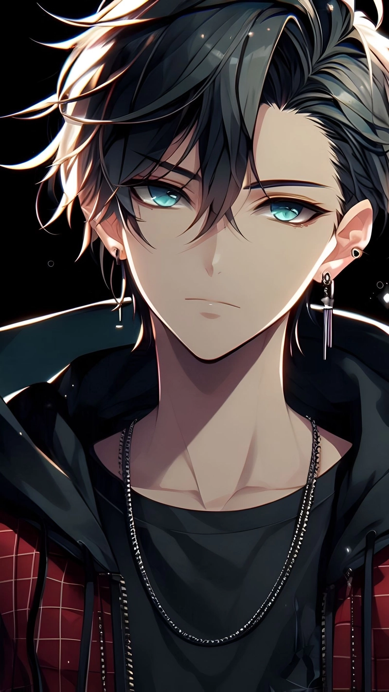 hình nam thần anime lạnh lùng