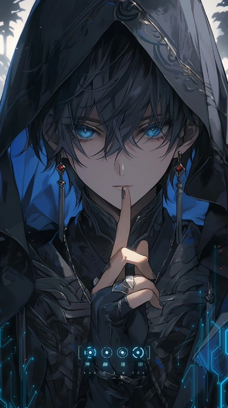 lạnh lùng ảnh ác quỷ anime nam 4k