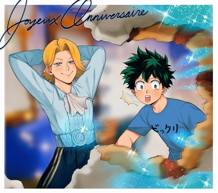 deku x aoyama hài bựa