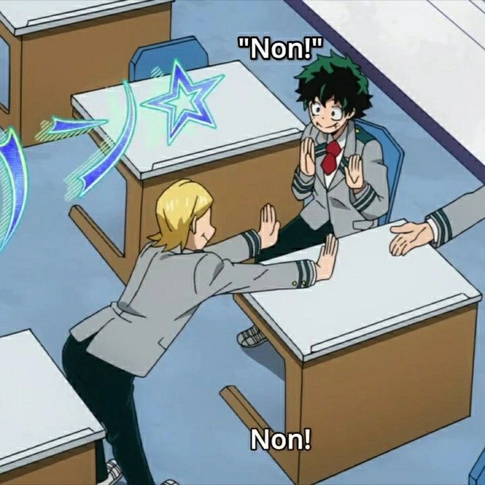 deku x aoyama lớp học