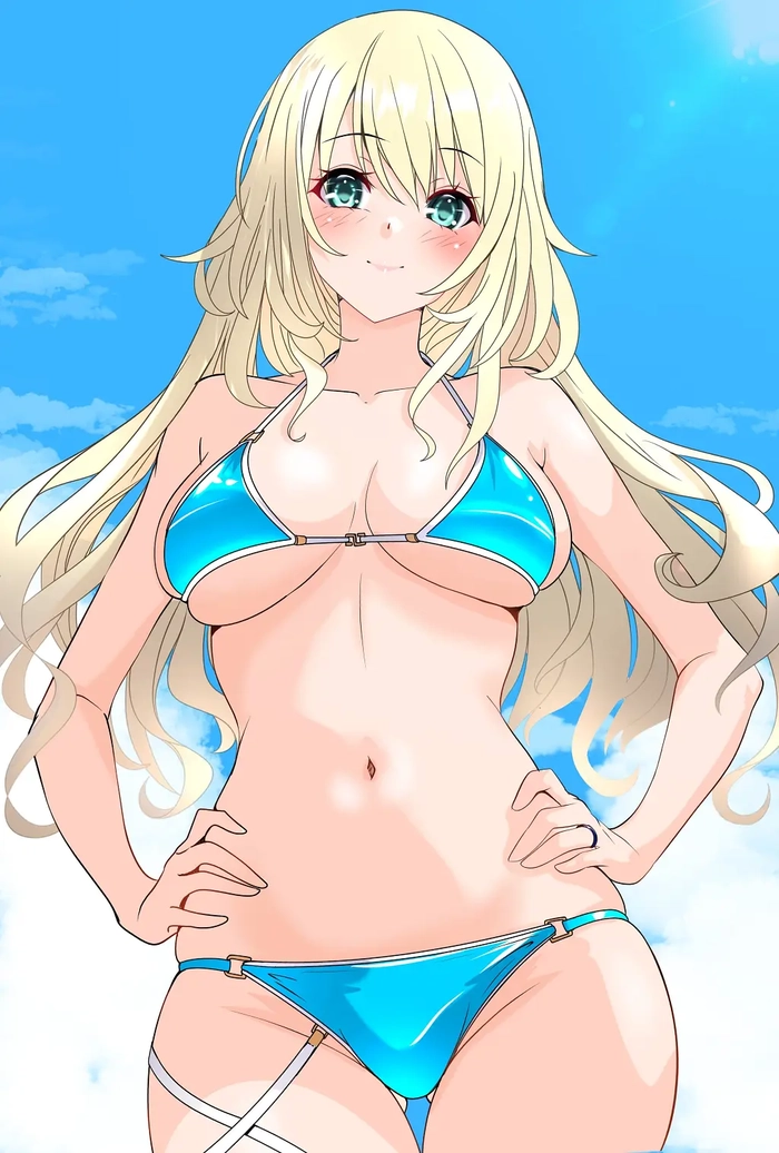 gái anime bikini nóng bỏng