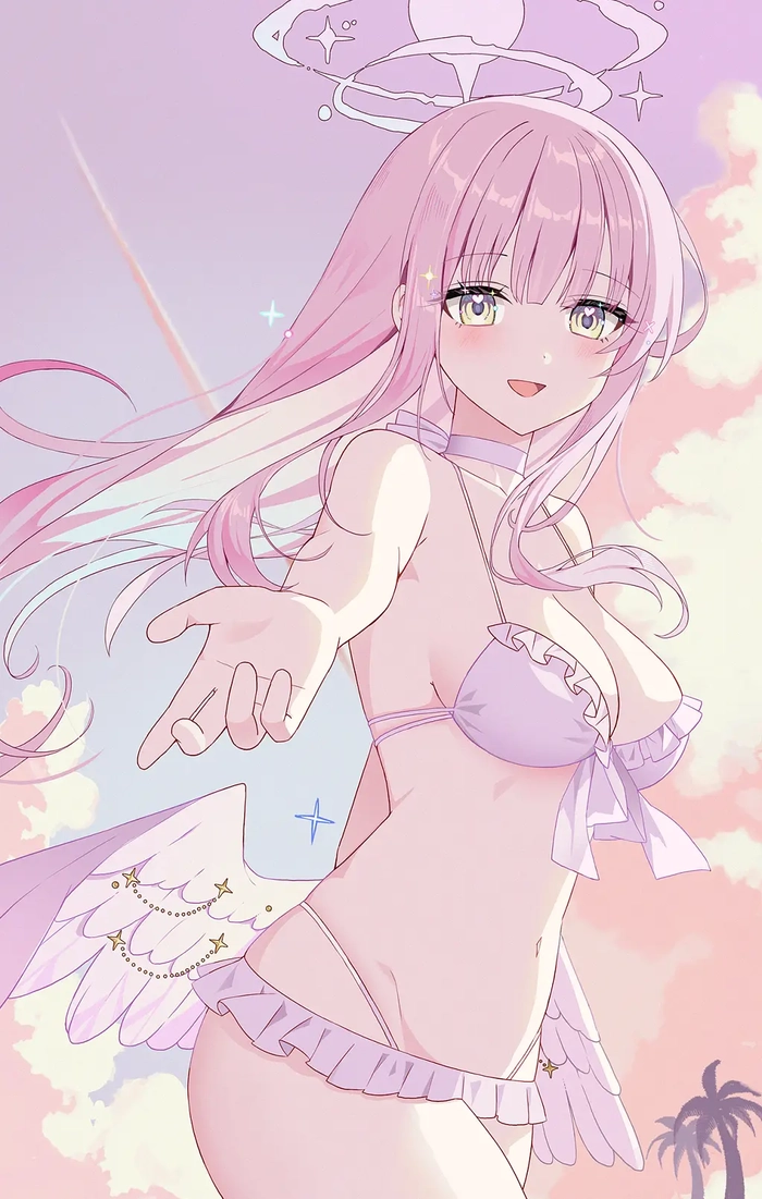 gái anime bikini quyến rũ