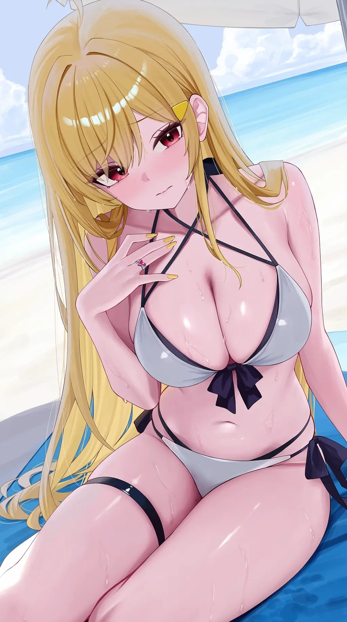 gái anime mặc bikini đáng yêu