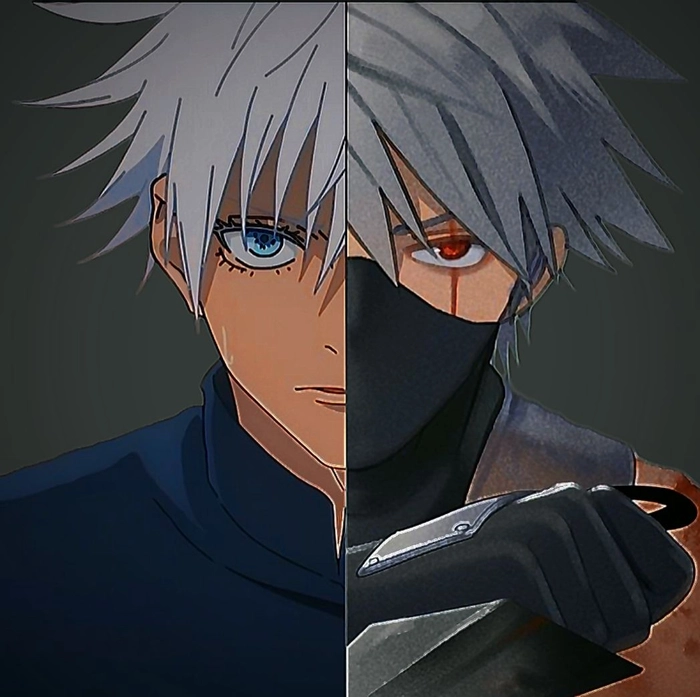 gojo x kakashi cận mặt