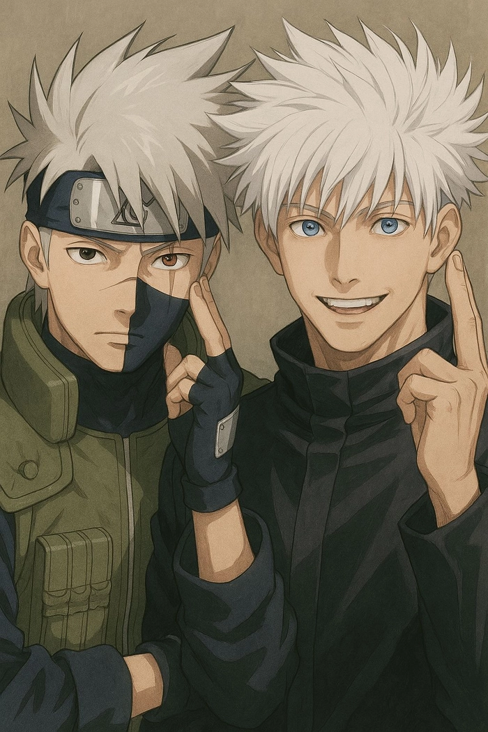 gojo x kakashi cực phẩm