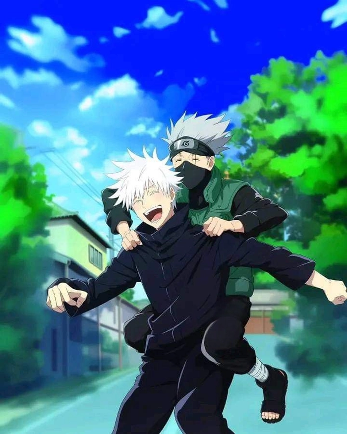 gojo x kakashi vui vẻ