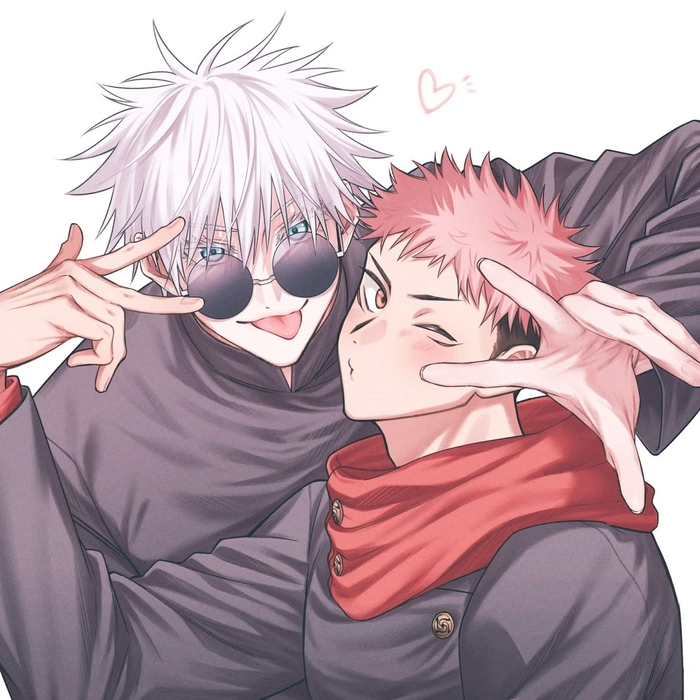 gojo x yuji cute