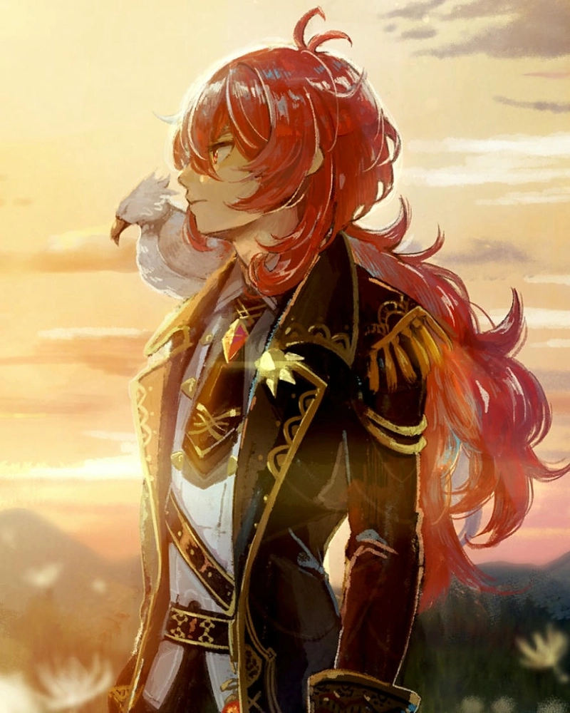 hình Diluc cực chất