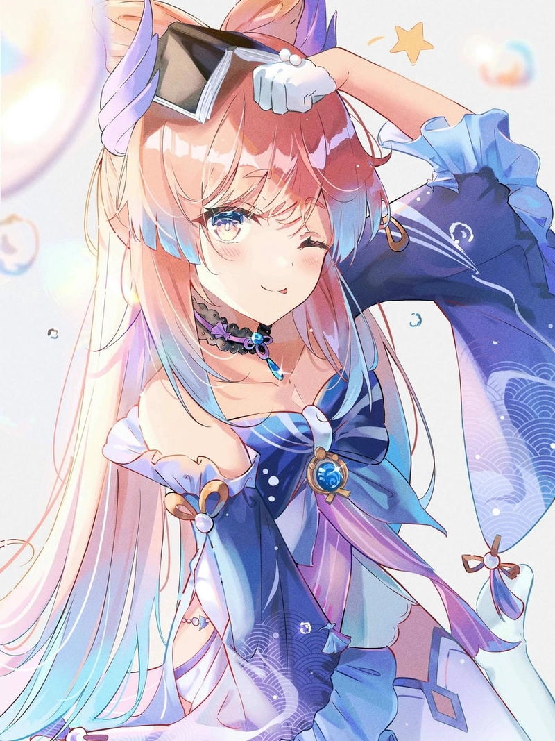 hình Sangonomiya Kokomi cực đẹp