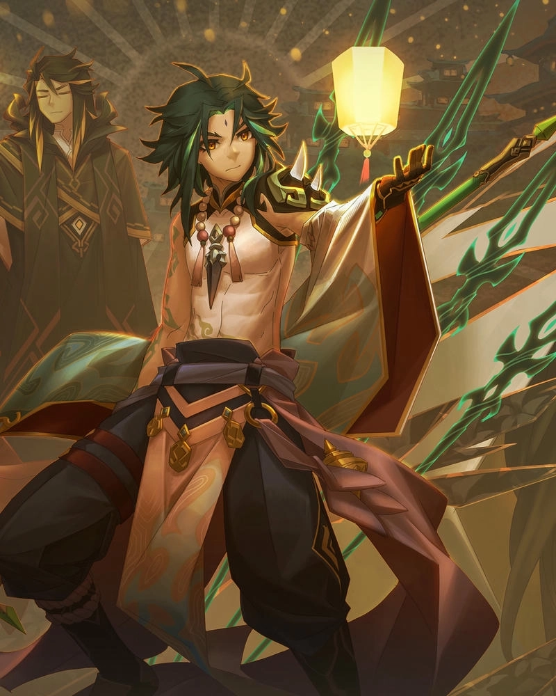 hình Xiao ngầu chất