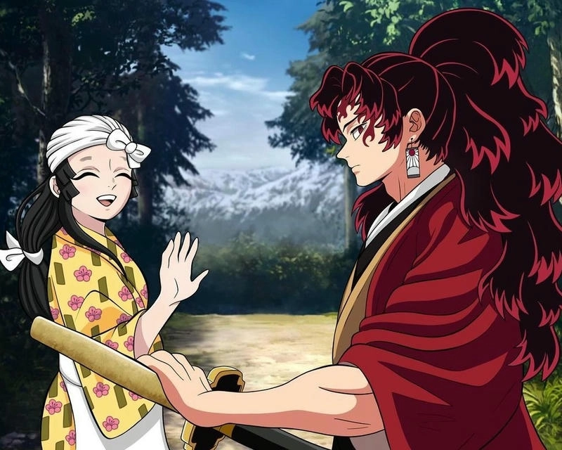 hình Yoriichi Tsugikuni chất ngầu