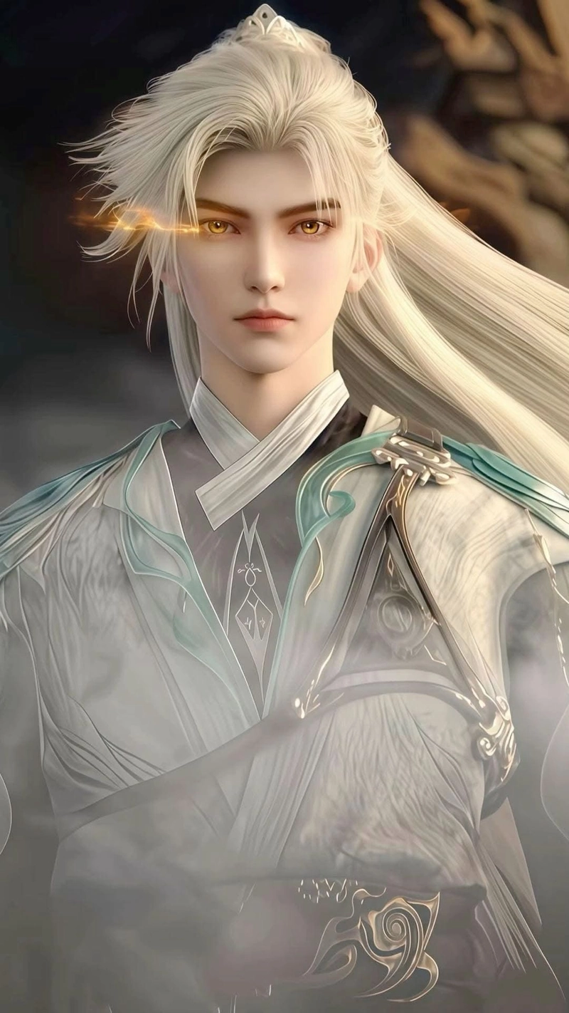 hình ảnh Thạch Hạo mắt vàng