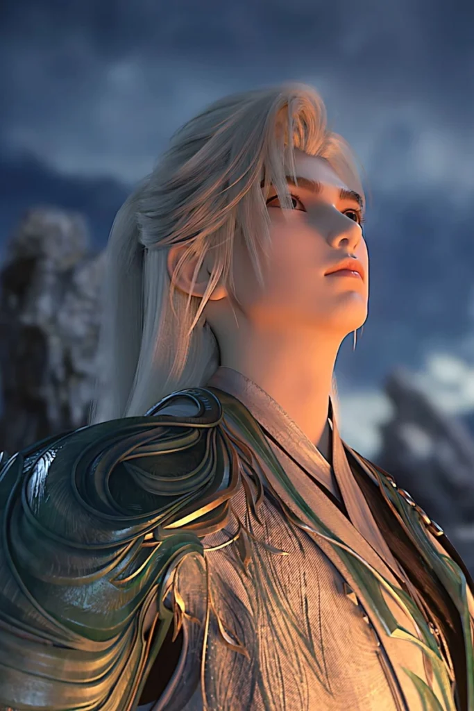 hình ảnh Thạch Hạo mũi cao