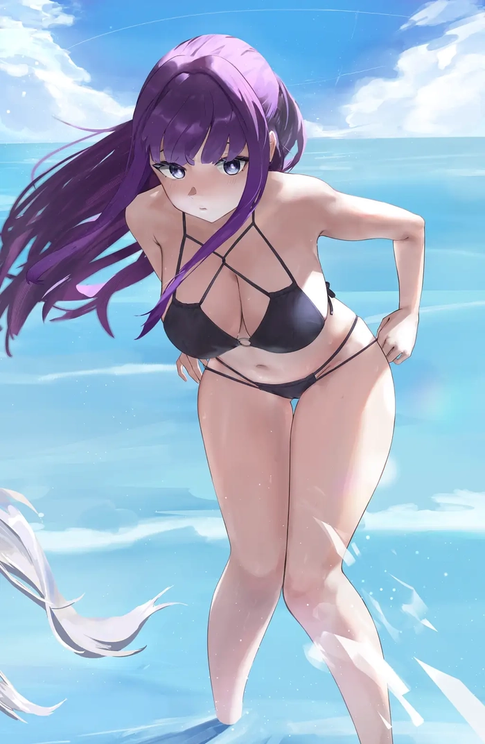 hình gái anime bikini