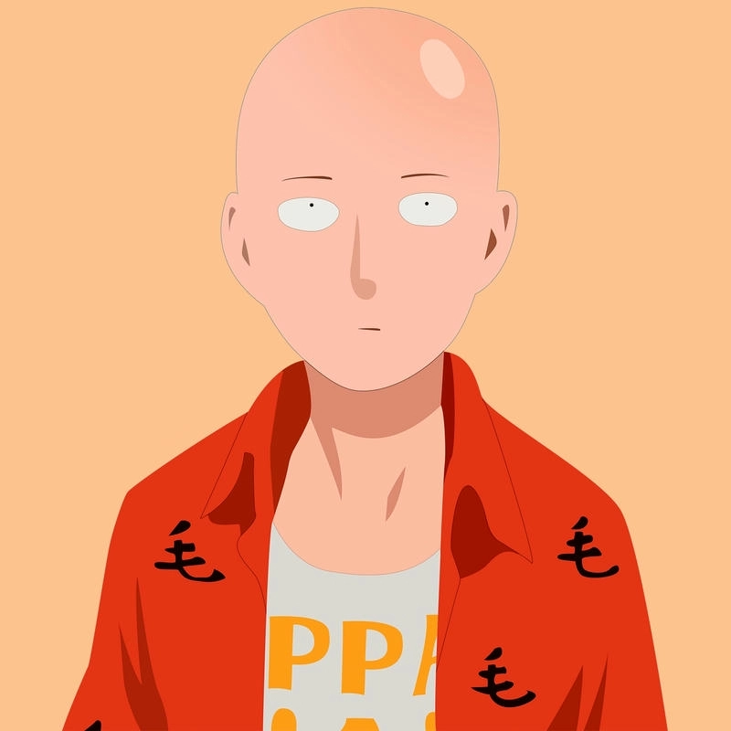 hình saitama meme hài