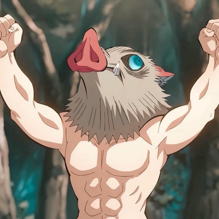 inosuke pose ngầu lòi