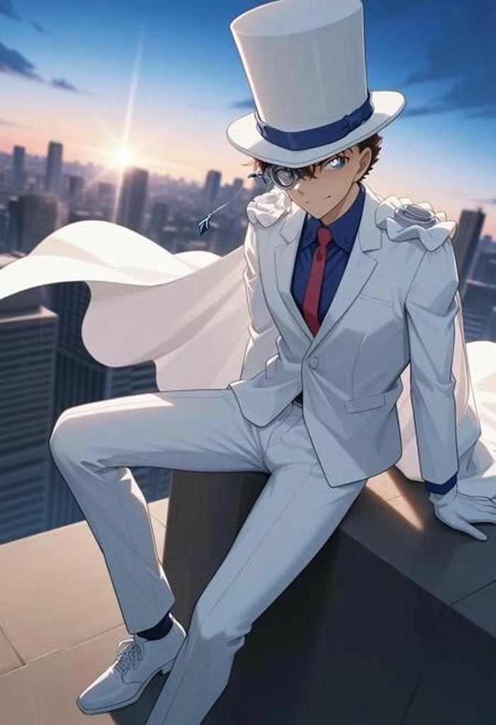 Ảnh Kuroba Kaito đầy phong cách