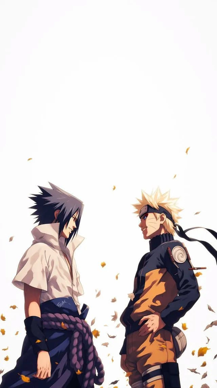 naruto x sasuke cười