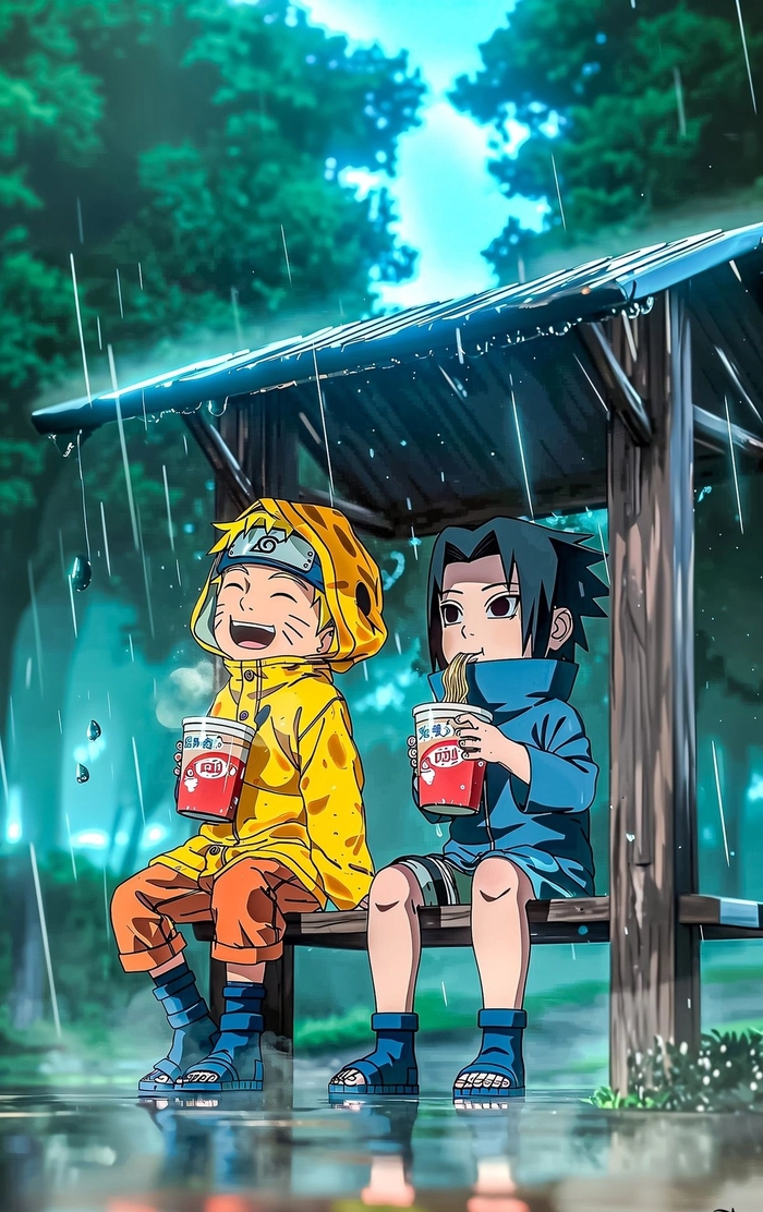 naruto x sasuke đáng yêu
