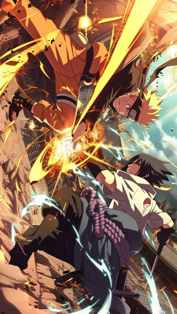 naruto x sasuke siêu đẹp