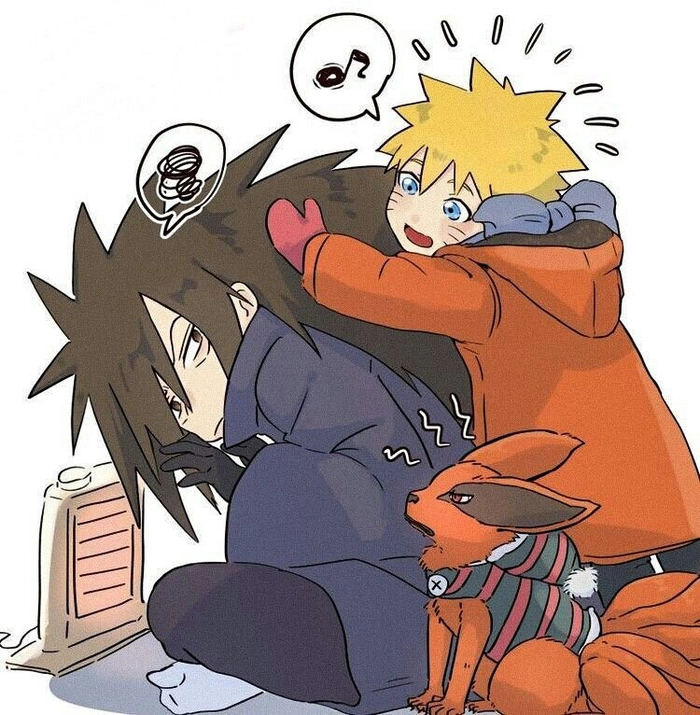 naruto x uchiha dễ thương
