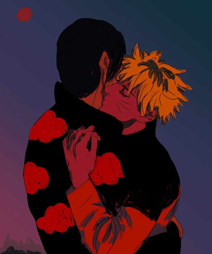 naruto x uchiha ôm