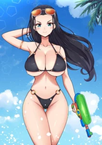 nico robin nami bikini 4k