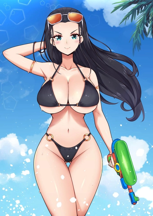 nico robin nami bikini 4k