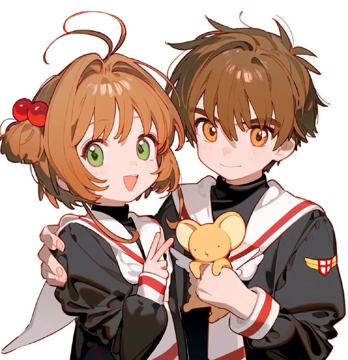 sakura x li syaoran đáng yêu