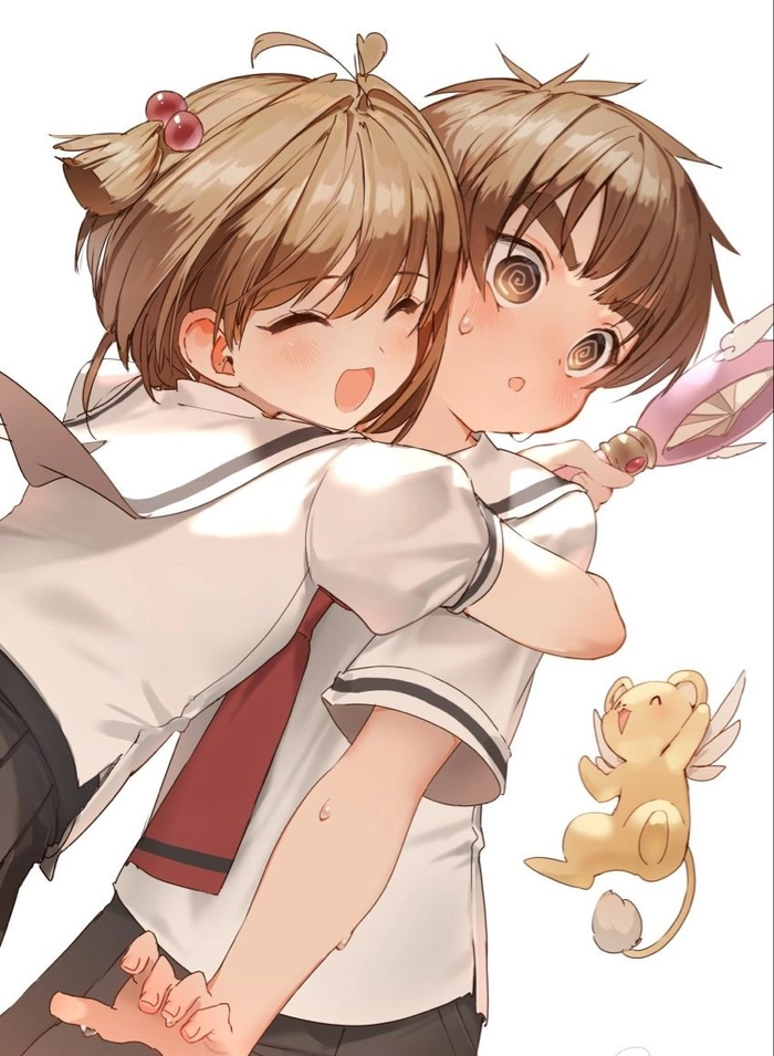 sakura x li syaoran dễ thương