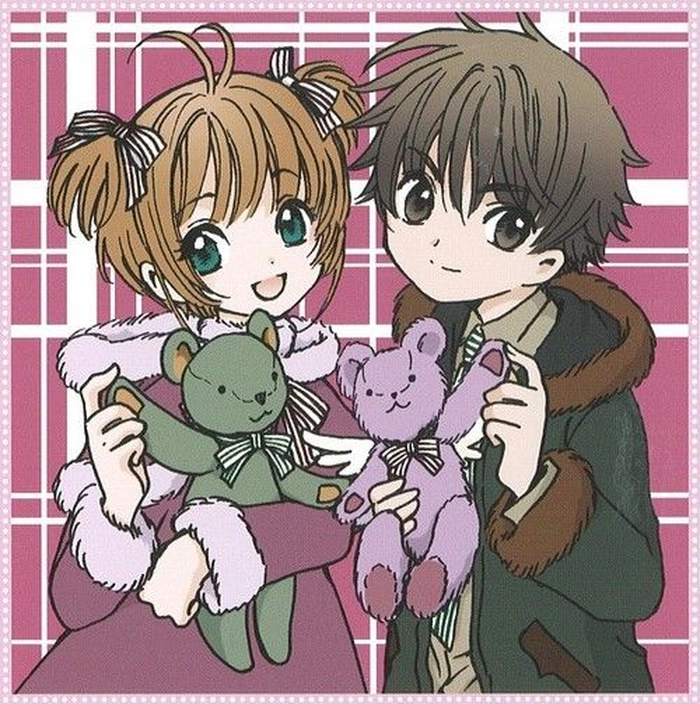 sakura x li syaoran fan vẽ