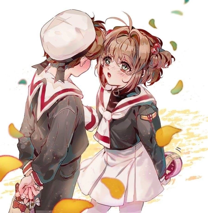 sakura x li syaoran fanart