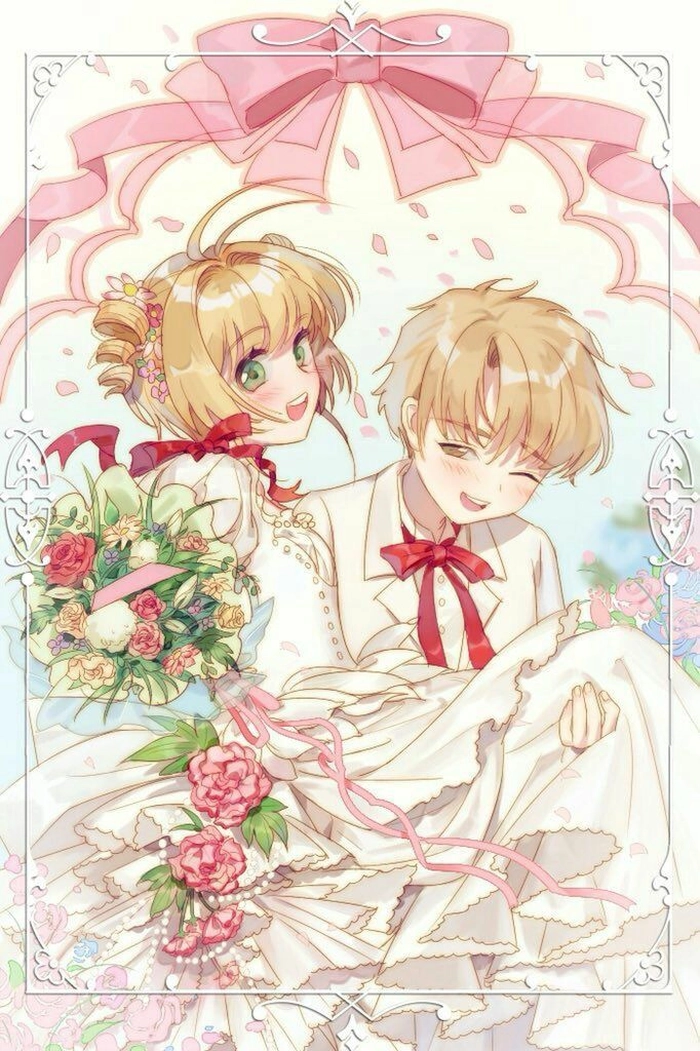 sakura x li syaoran lãng mạn