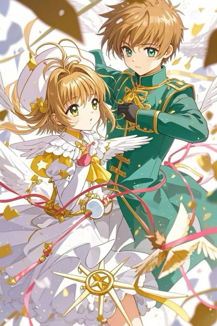 sakura x li syaoran nghệ thuật