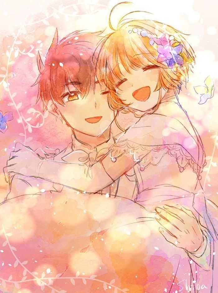 sakura x li syaoran thơ mộng