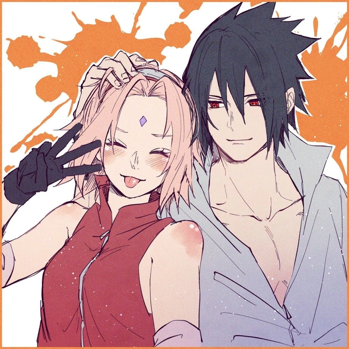 sakura x sasuke cutie