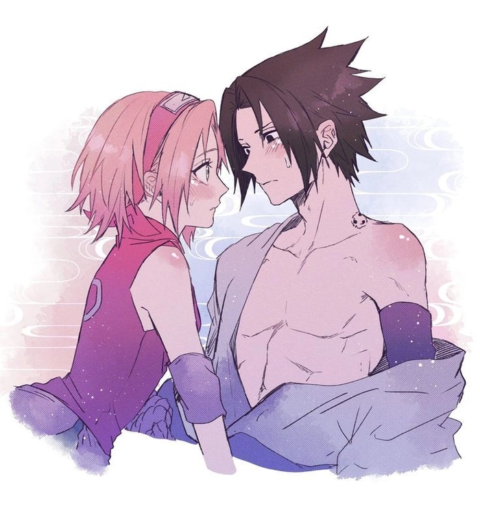 sakura x sasuke đỏ mặt