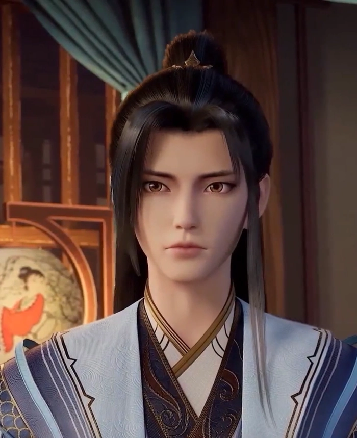 Ảnh Chu Nguyên nghiêm túc