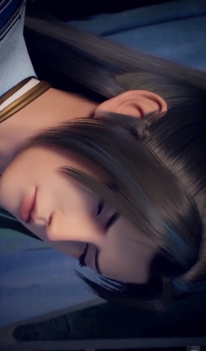 Ảnh Chu Nguyên nhắm mắt