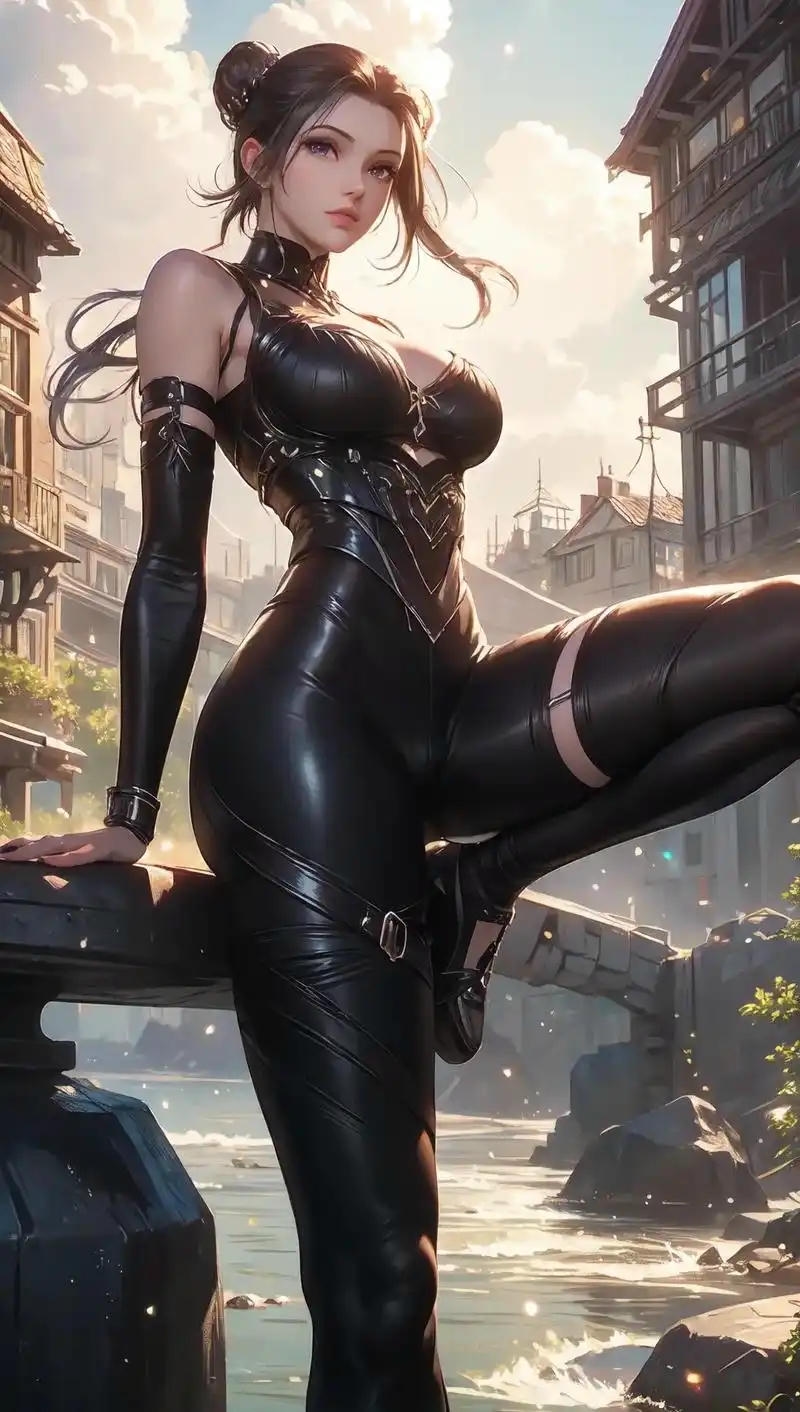 Ảnh Chu Trúc Thanh cá tính