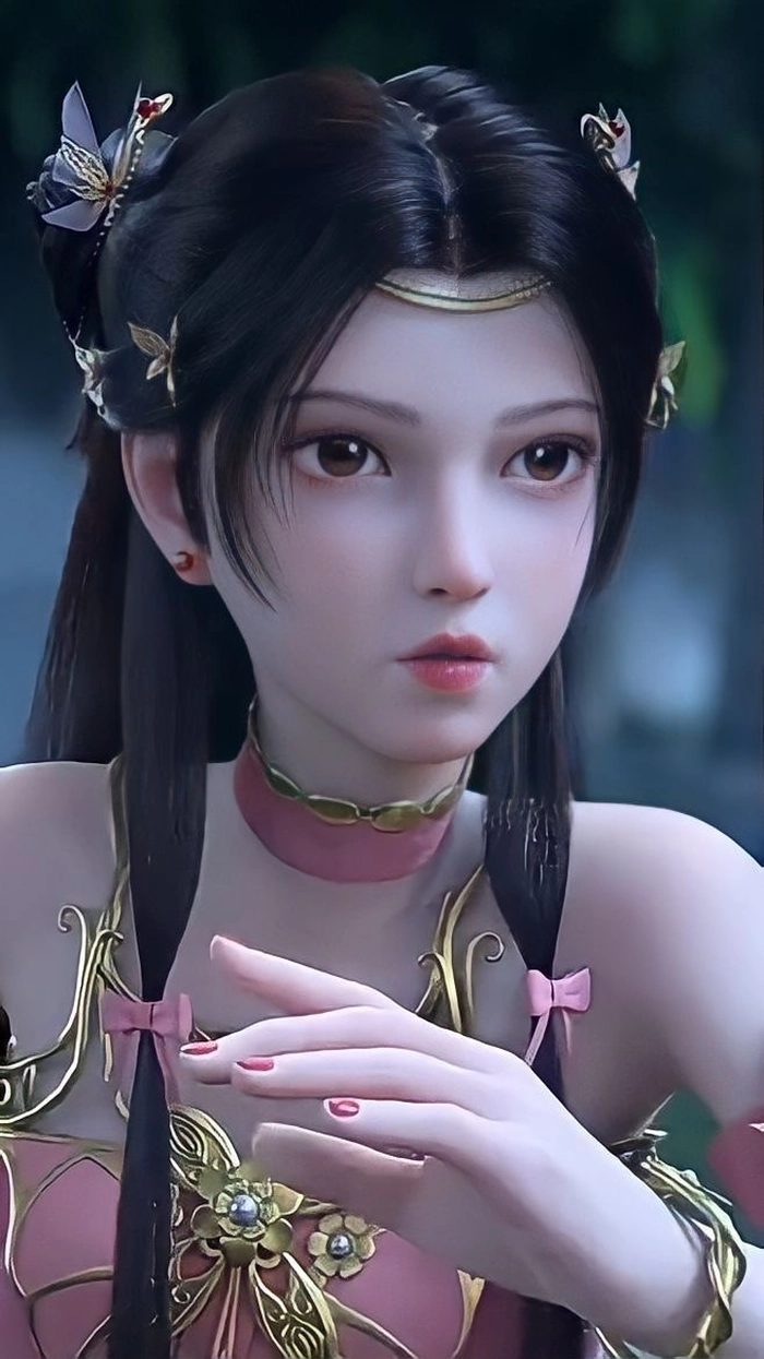 Ảnh Điền Linh Nhi chu môi