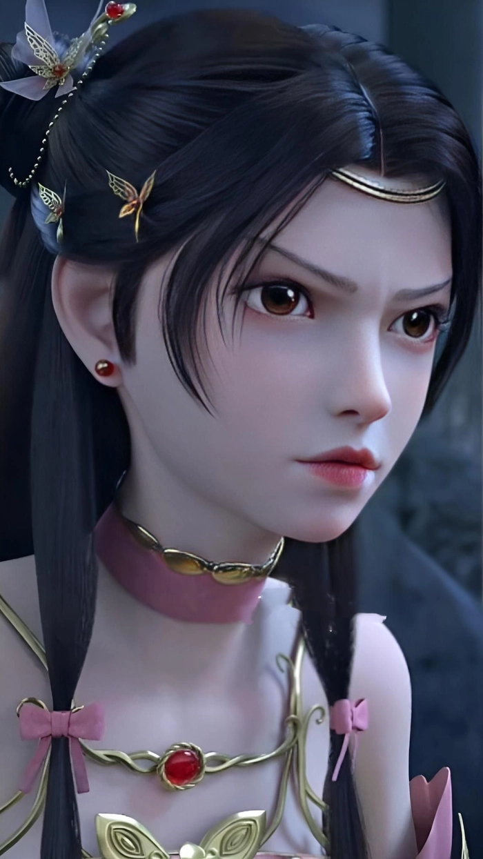 Ảnh Điền Linh Nhi tức giận