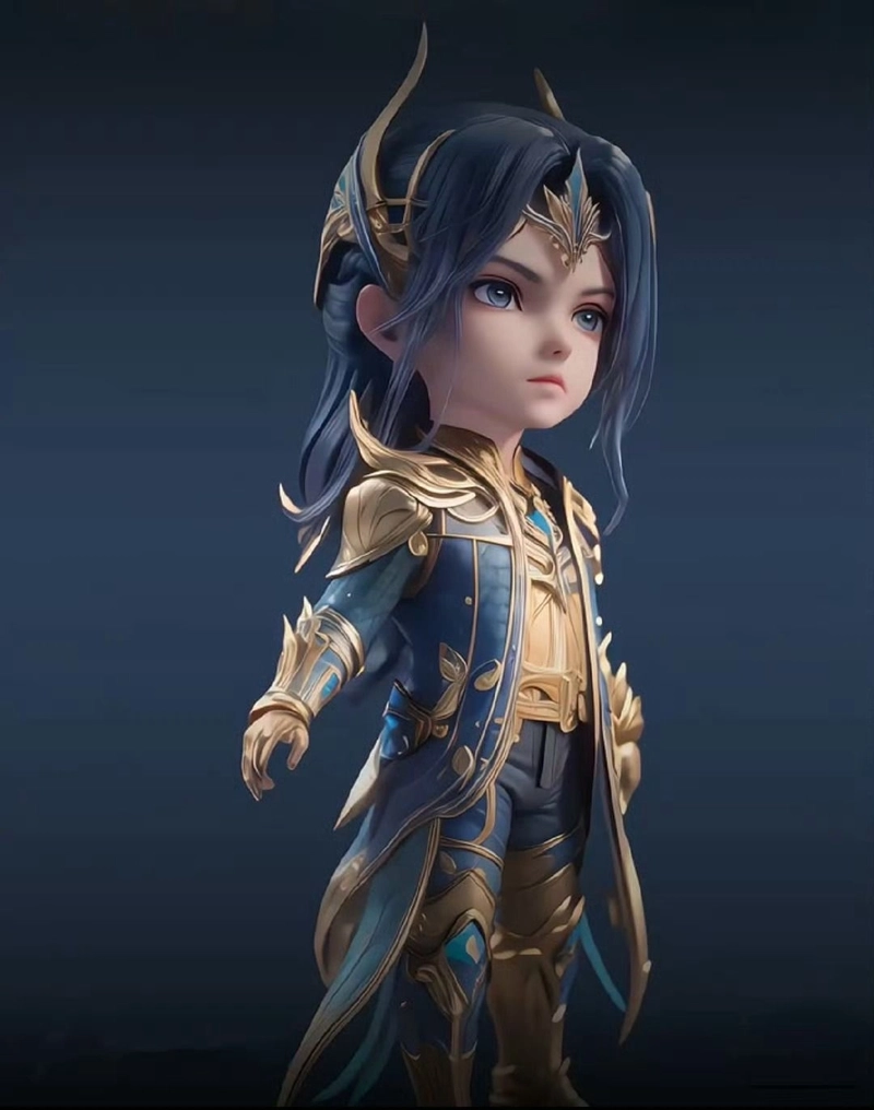 Ảnh Đường Tam chibi